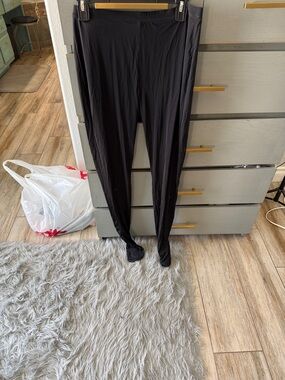 SKIMS Black Lightweight Stretch Tights